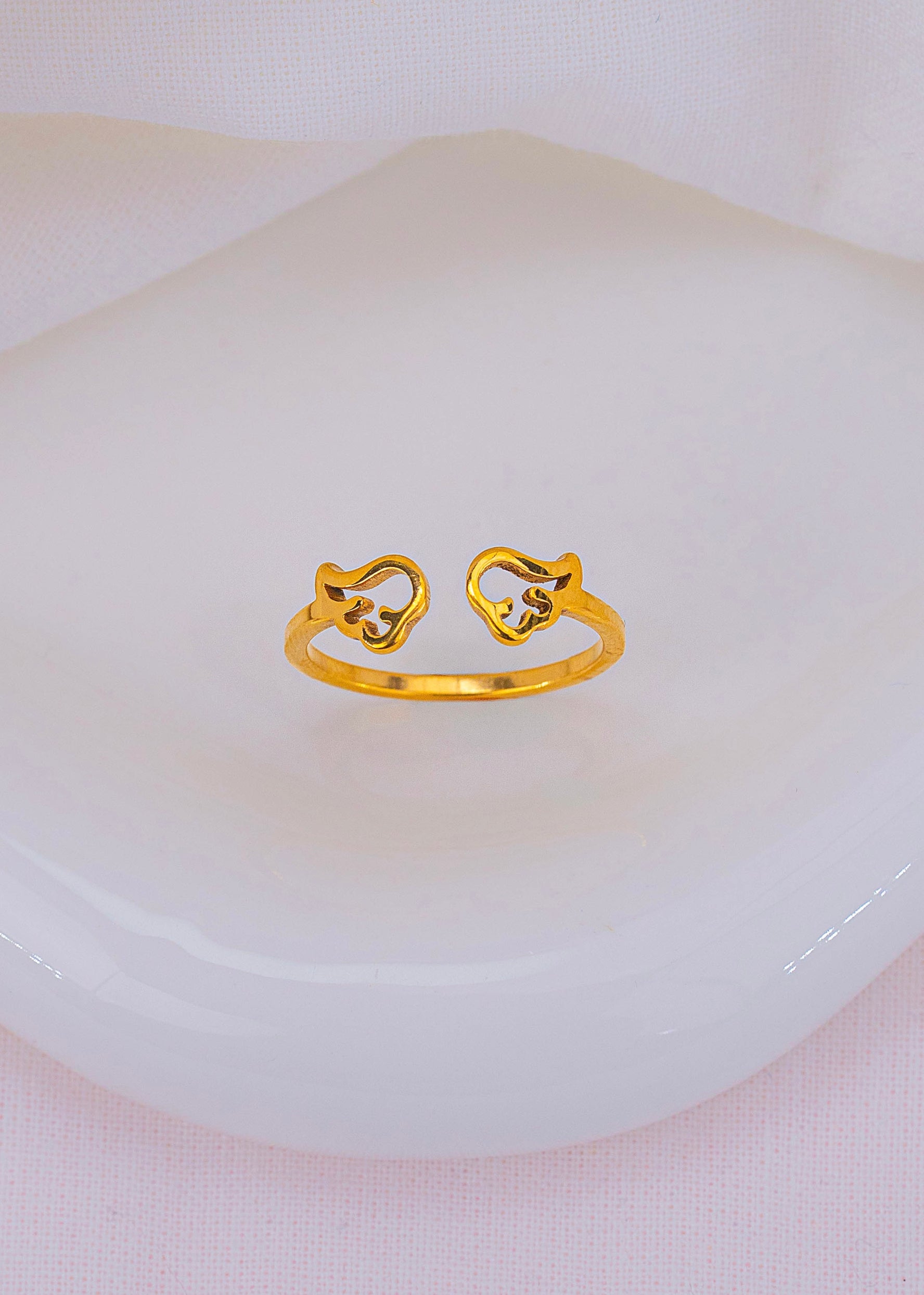 Anillo Alas Dorado