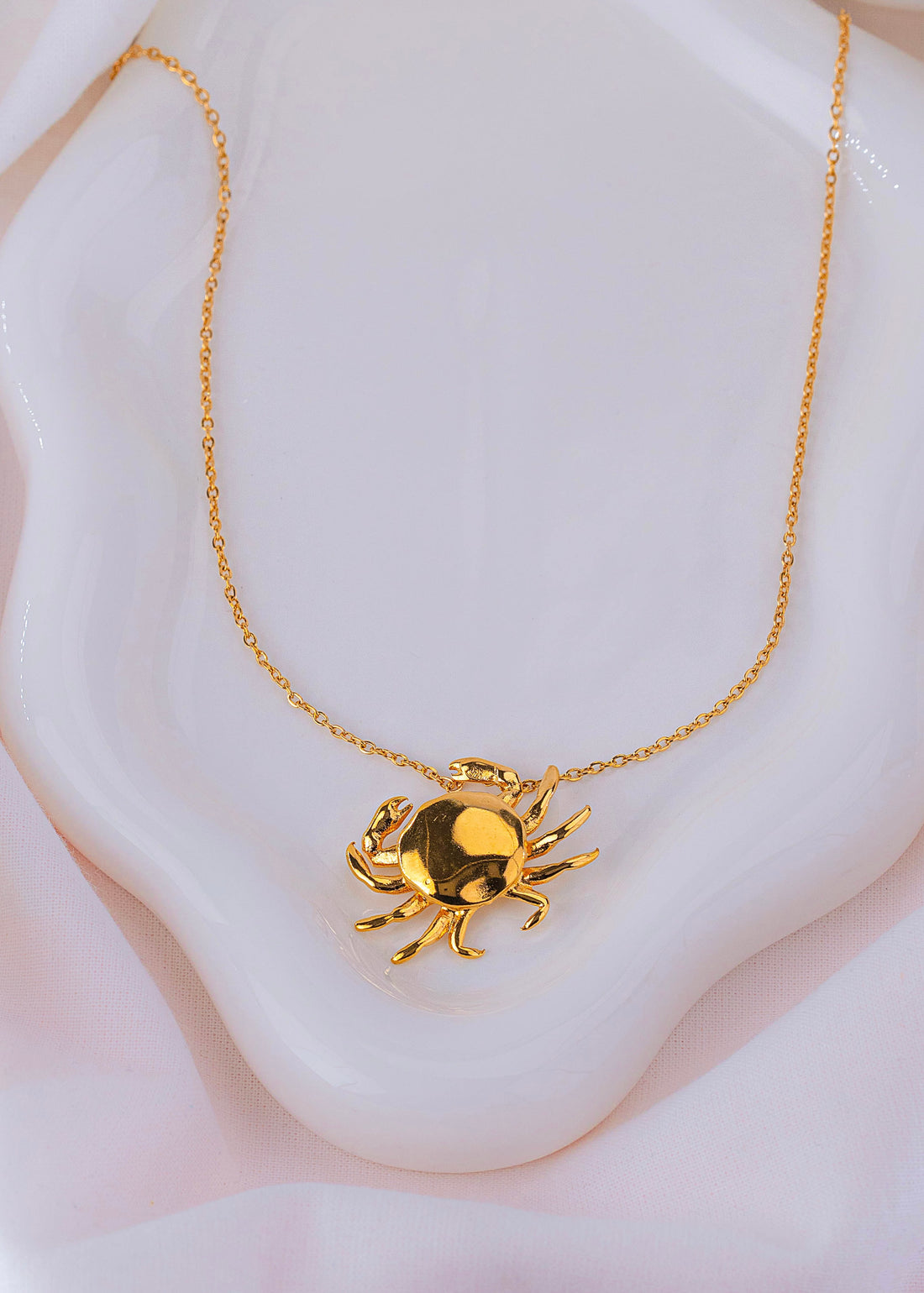 Collar Cangrejo Dorado