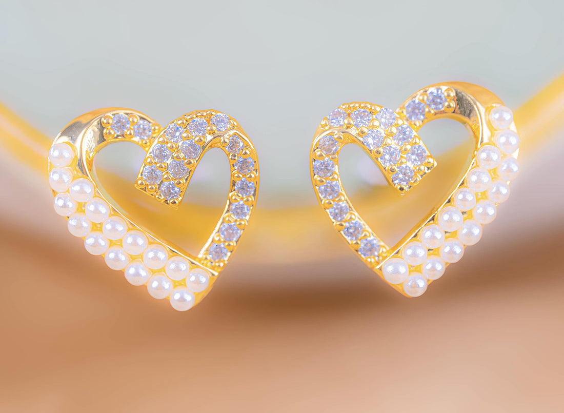 Topos Corazones Perlas Ref: L1196