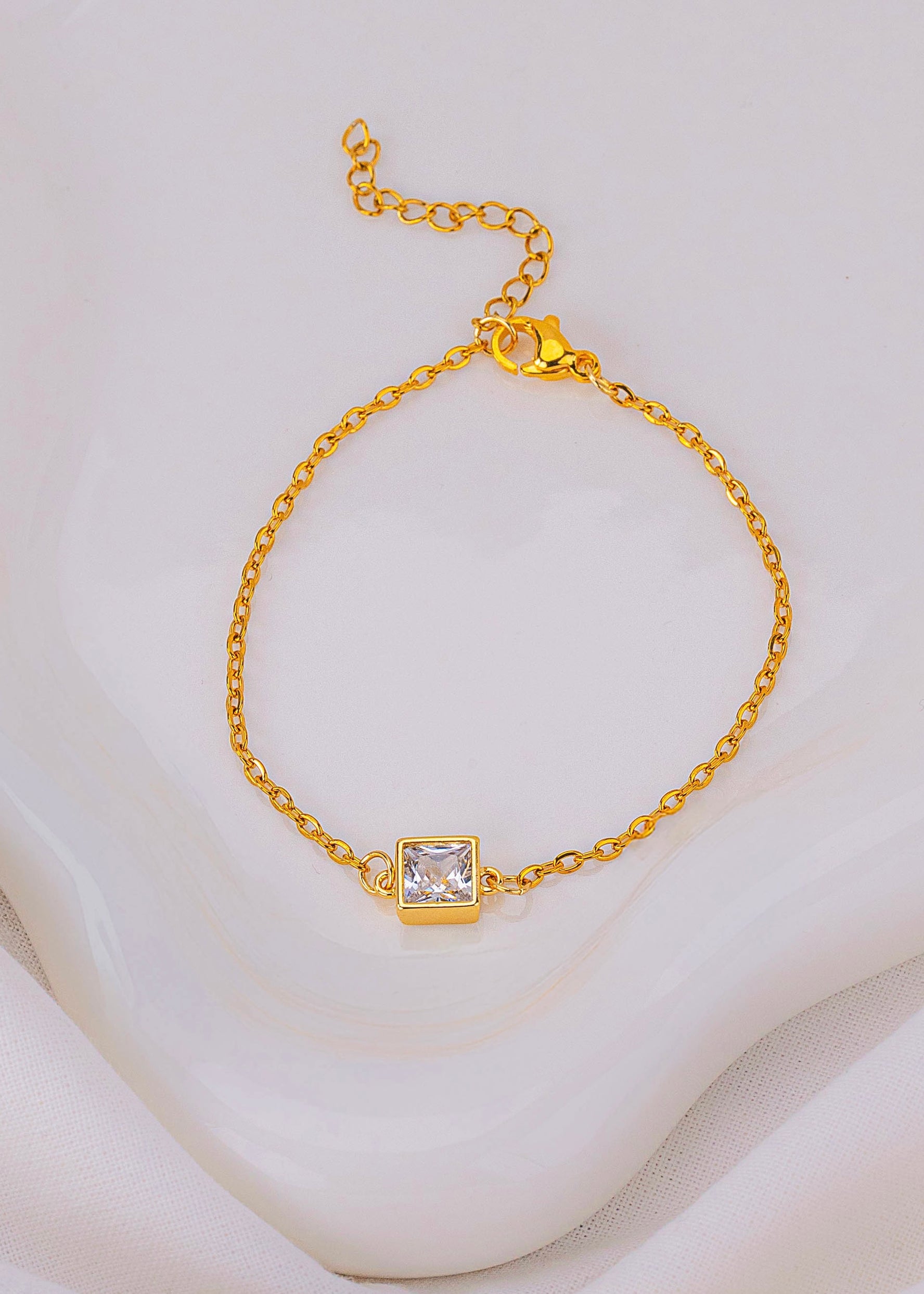 Pulsera Elena Dorada