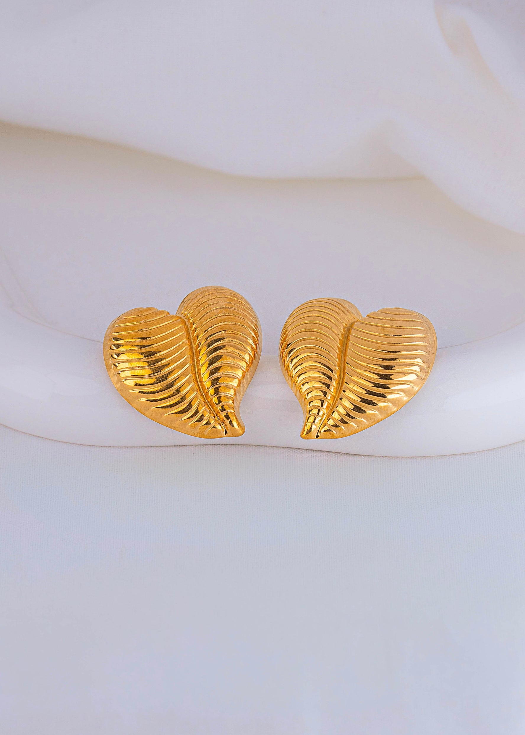 Aretes Latido Dorados