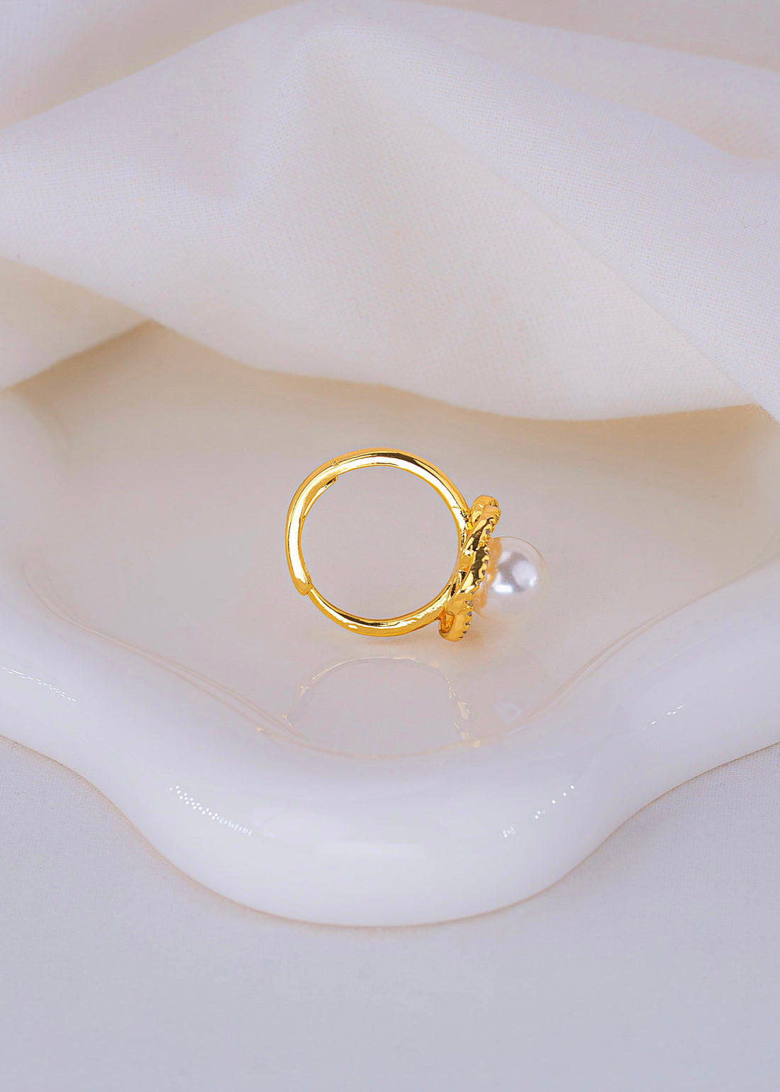 Anillo Rosa Perlada