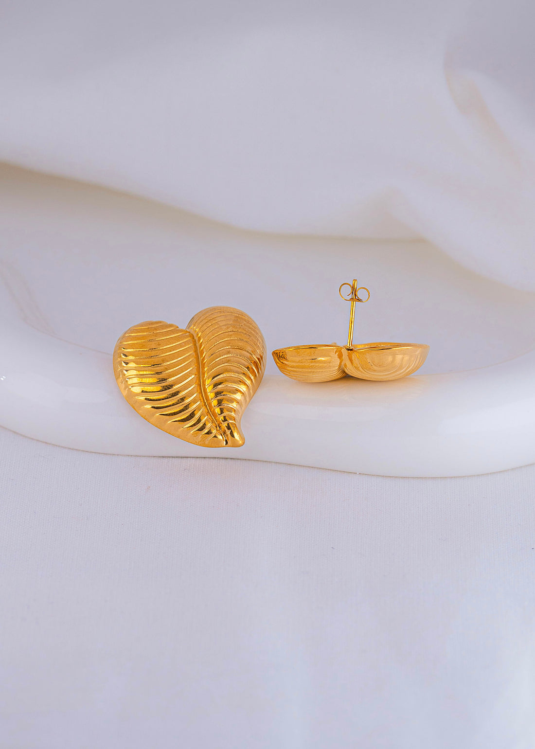 Aretes Latido Dorados