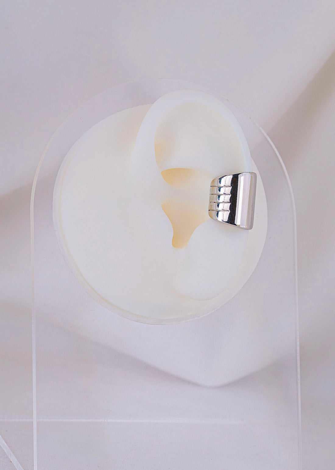 Ear Cuff Oxira Plateado