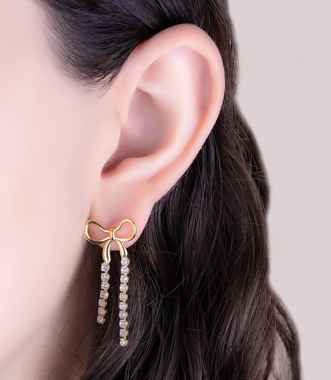 Aretes Moño Circones Ref: B687