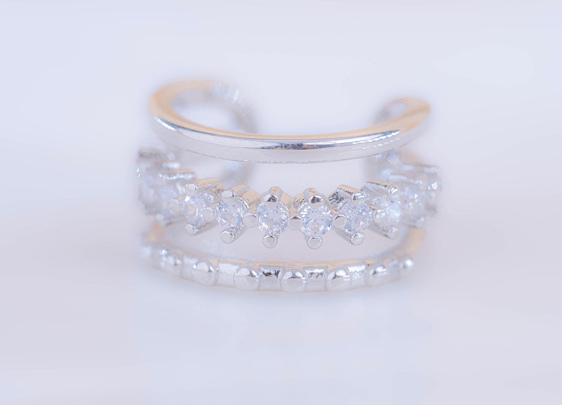 Ear Cuff Liora Plateado Ref: E746