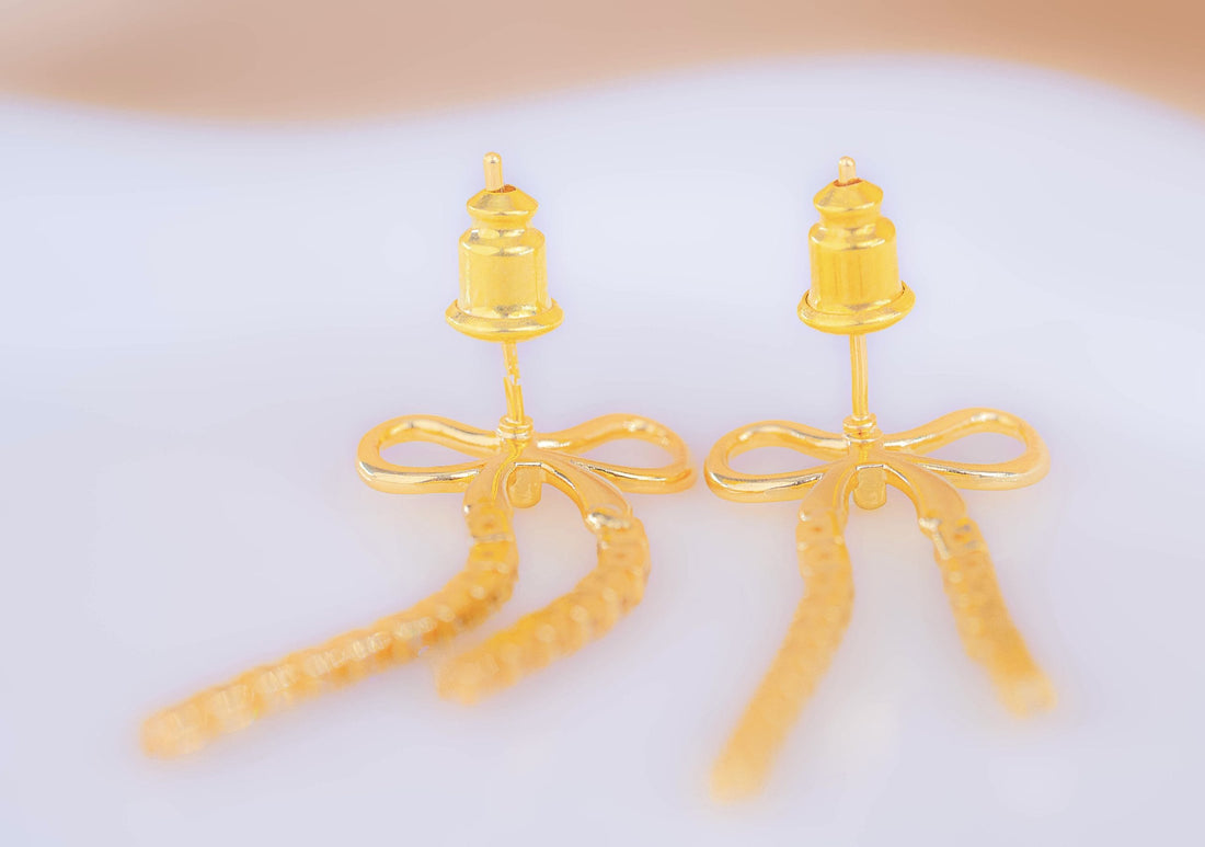 Aretes Moño Circones Ref: B687