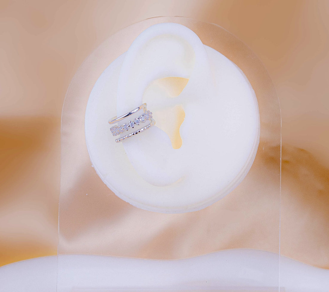 Ear Cuff Liora Plateado Ref: E746
