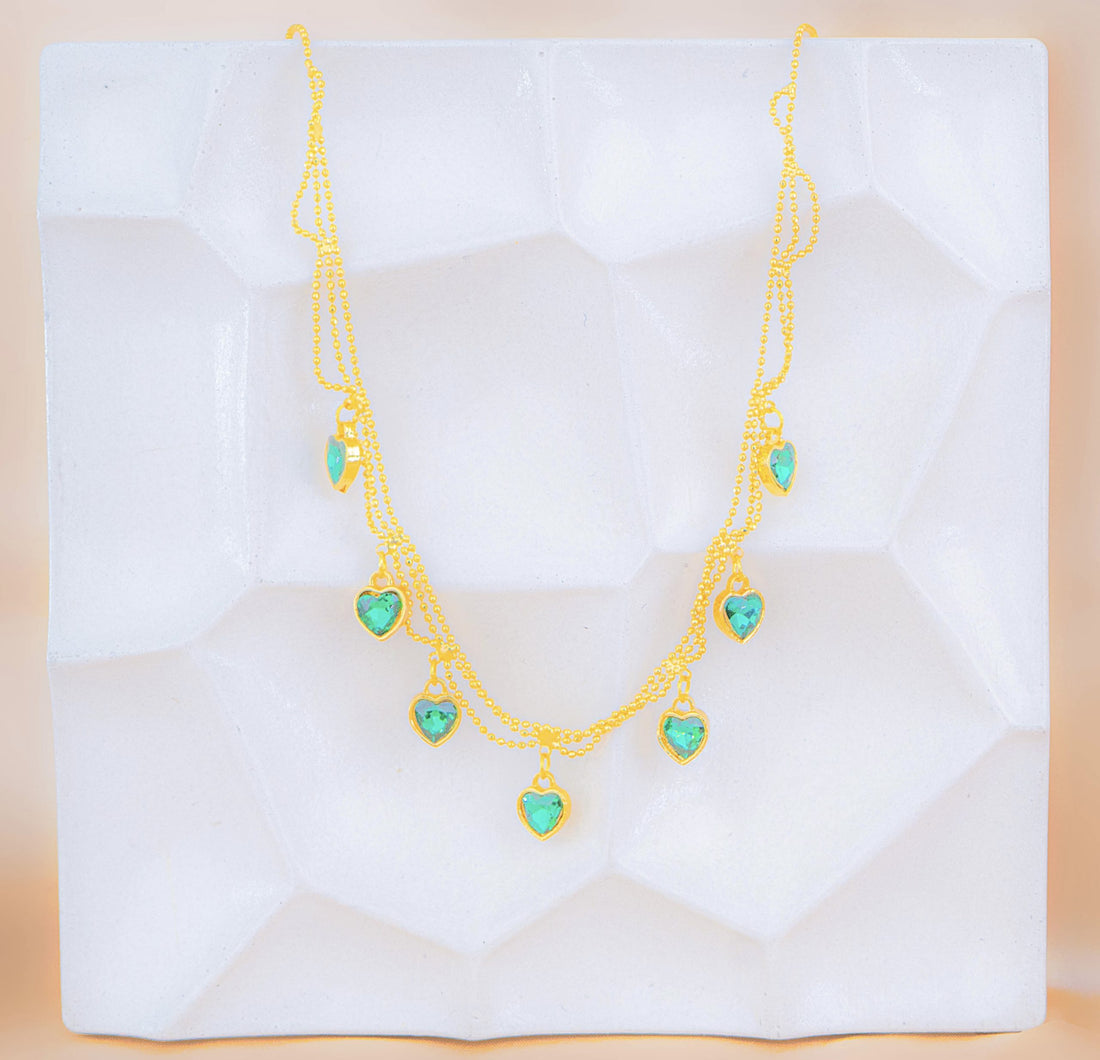 Collar Trono Esmeralda Ref: D168