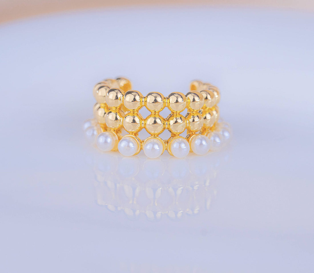 Ear Cuff Adelina Dorado Ref: E1224