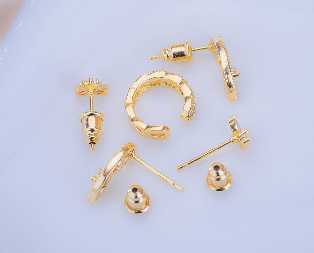 Set Aretes Alas De Mariposa Ref: K214