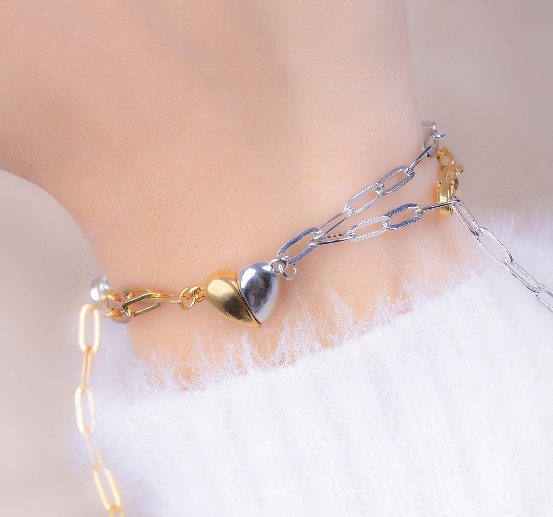 Pulseras Pareja Mgnéticas Ref: I135