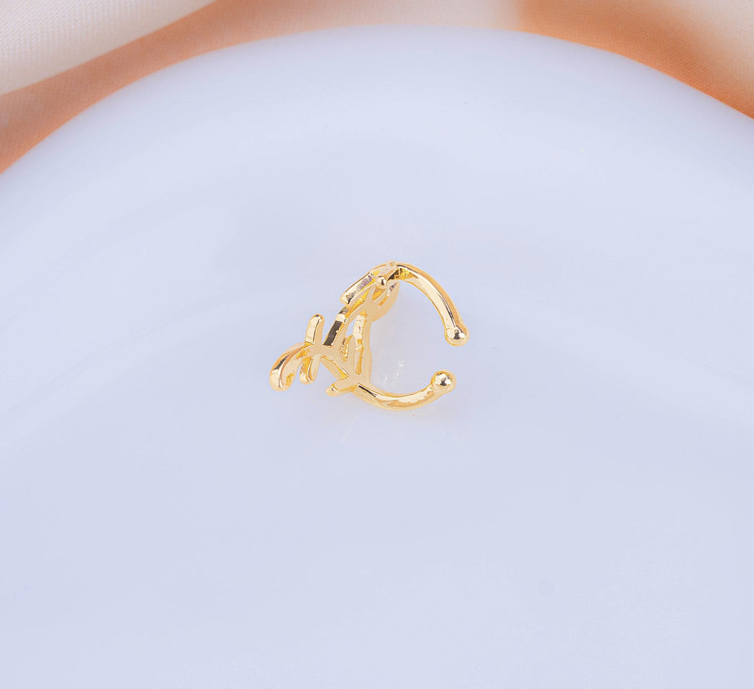 Ear Cuff Espiga Dorado Ref: E1204