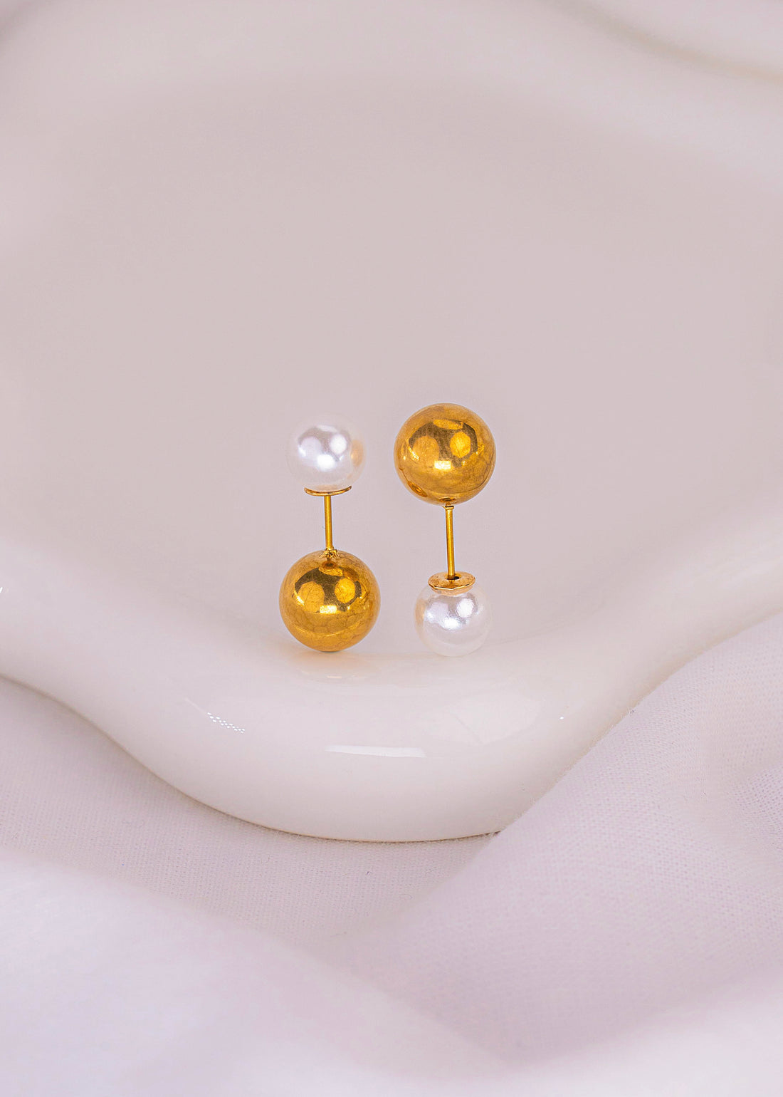 Aretes Perlas Multiusos