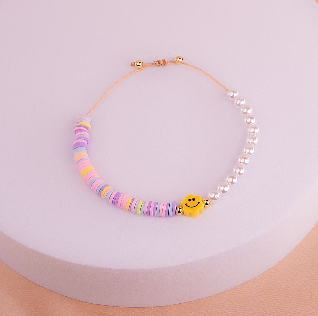 Pulsera Flor Niña Feliz I1228