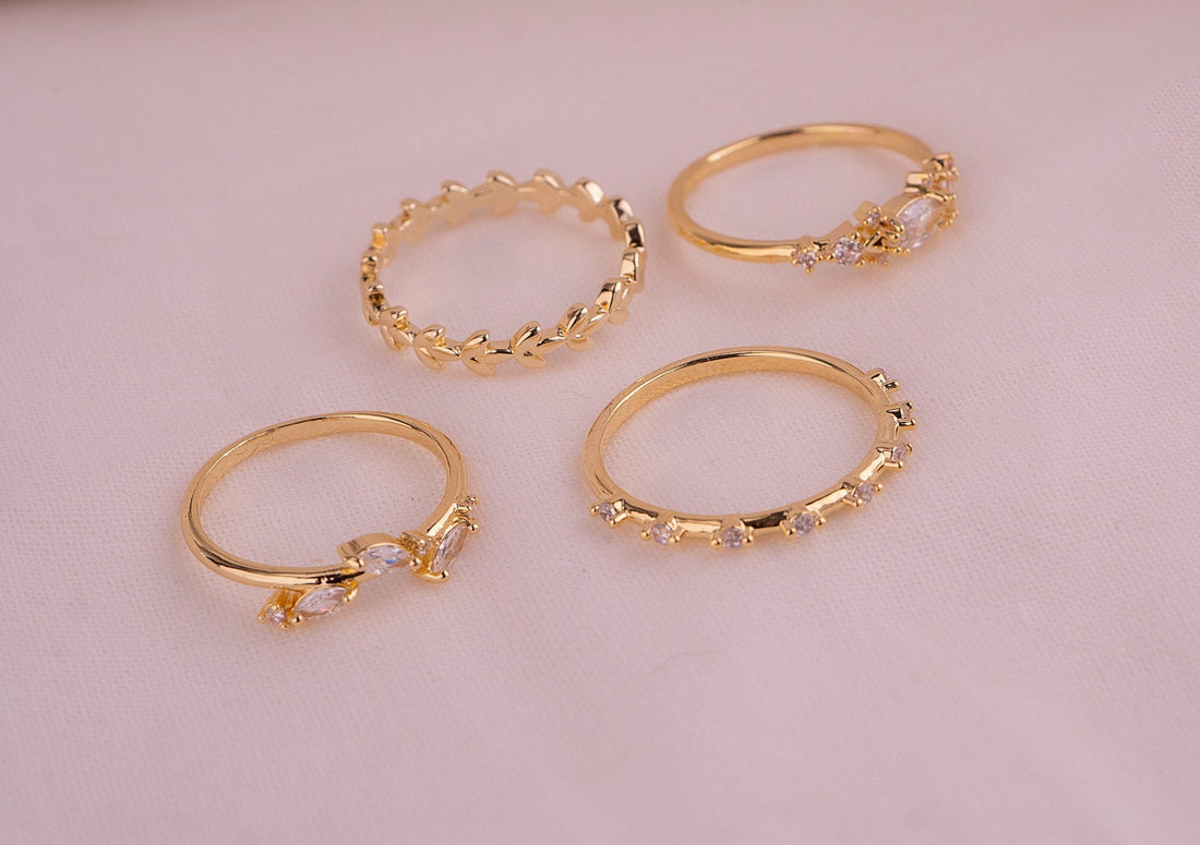 Set X 4 Anillos Roma Ref: J271