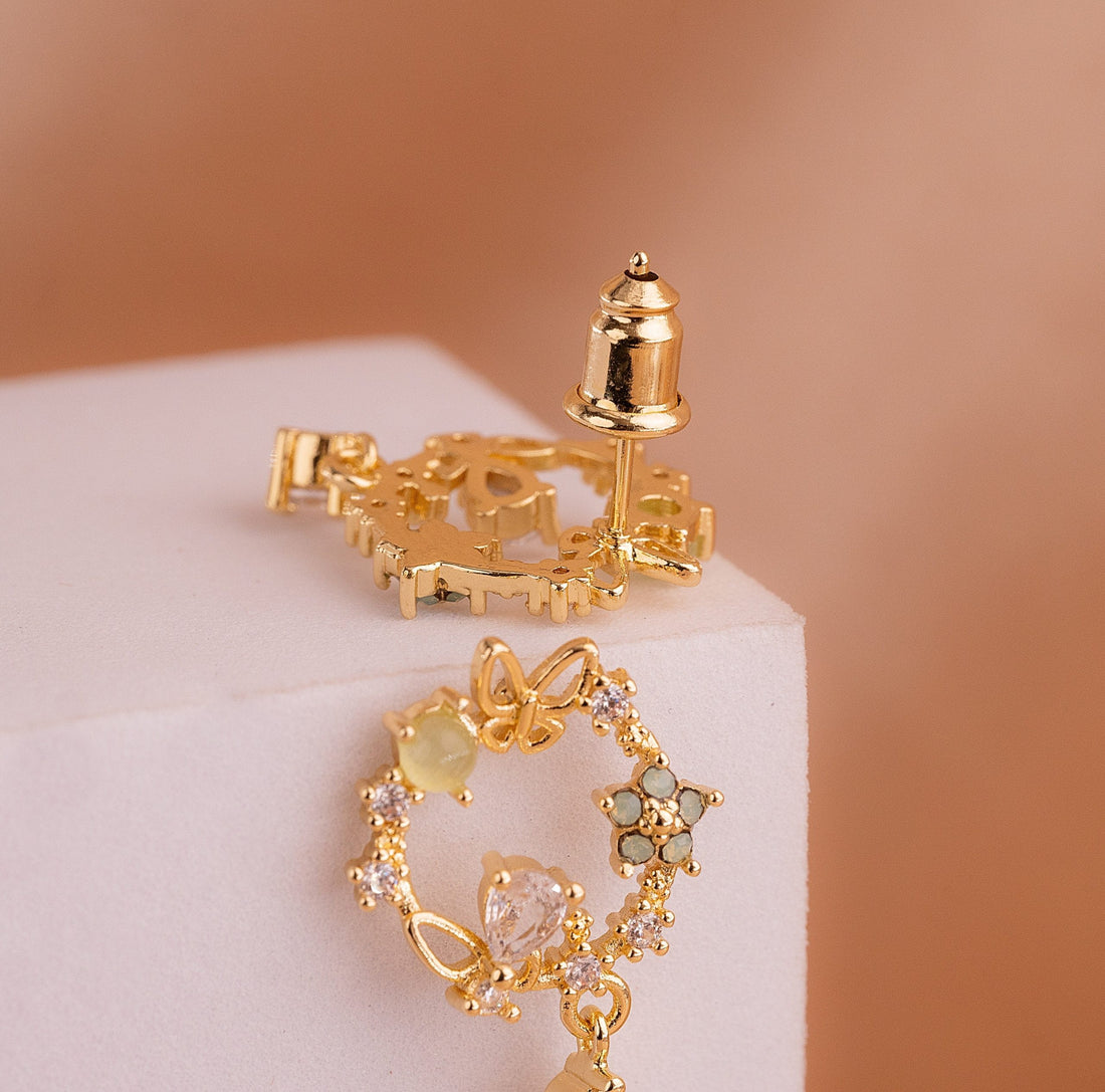 Aretes Mariposas Circones Ref:B787