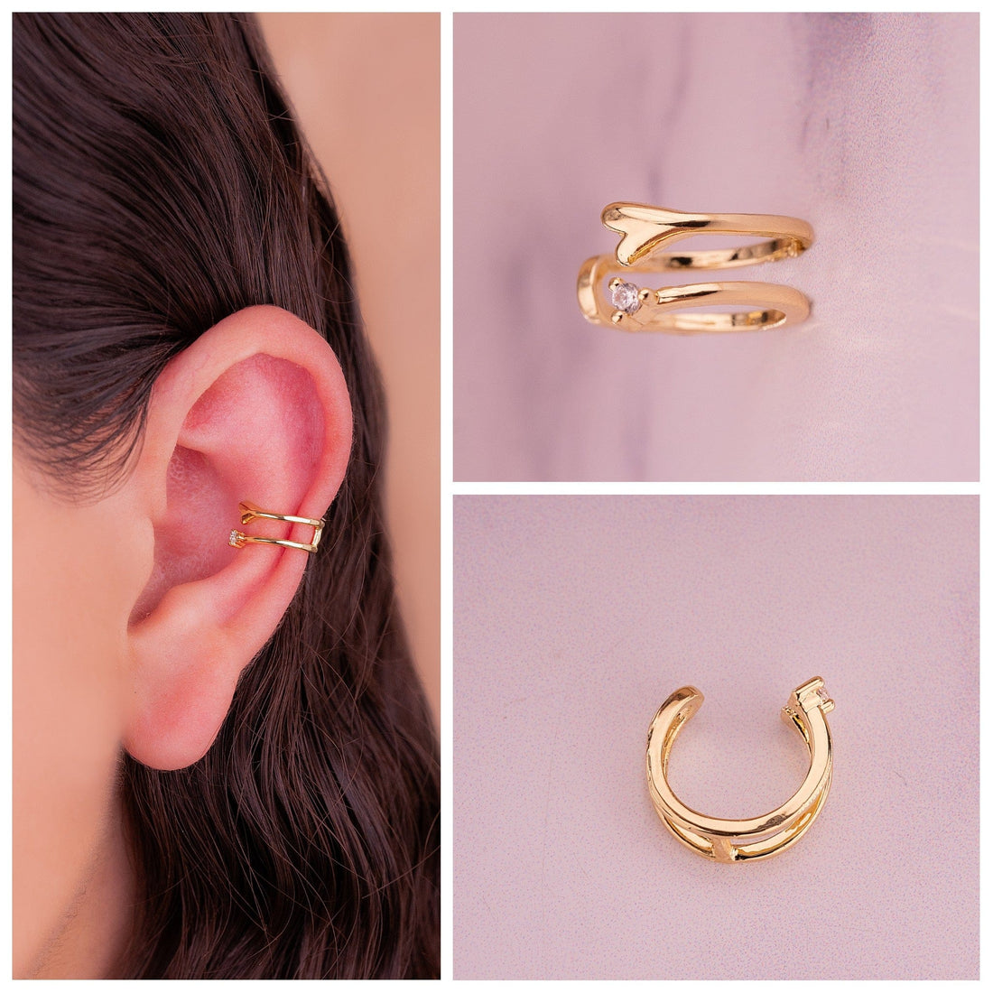 Ear Cuff Corazón Mini Ref: E327