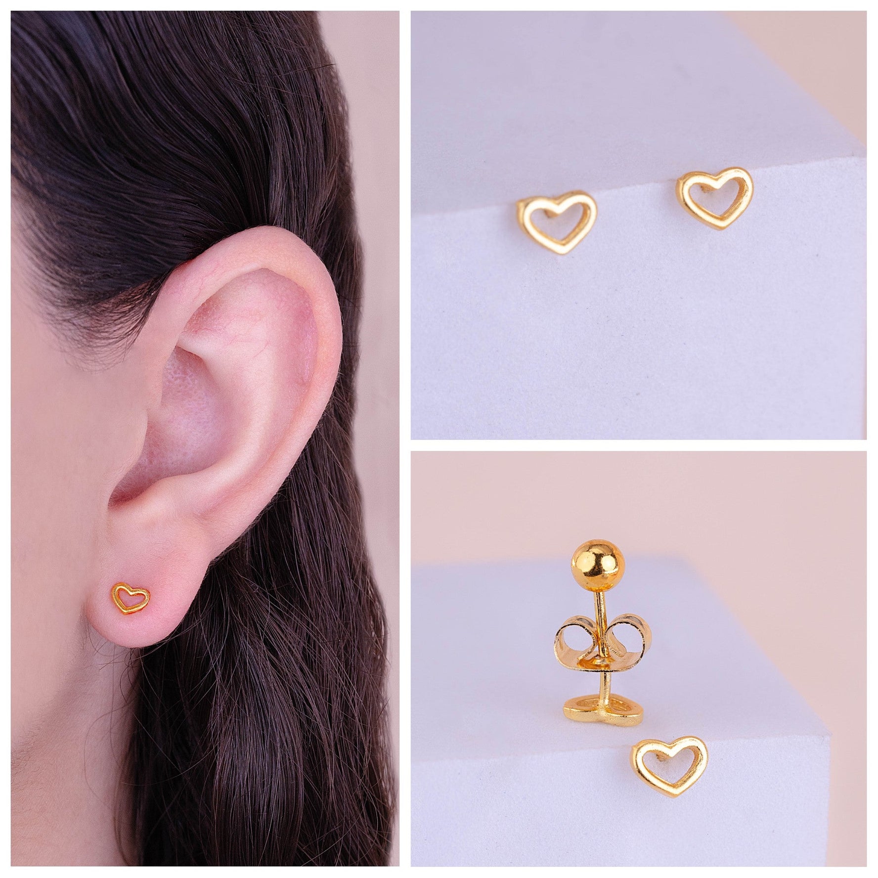 Topitos Seguridad Corazones Silueta Ref: L775