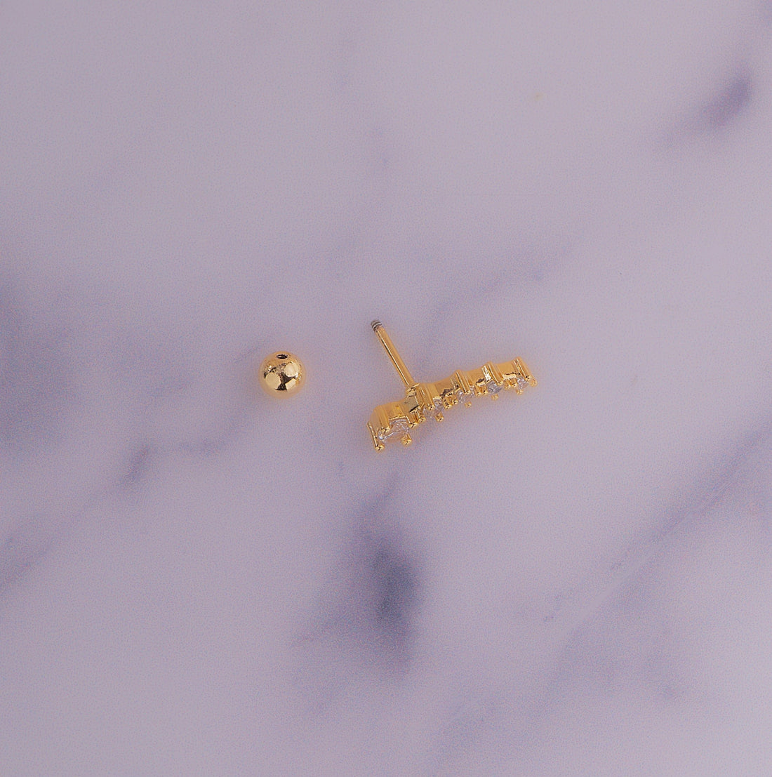 Piercing Artemisa Dorado Ref:H488