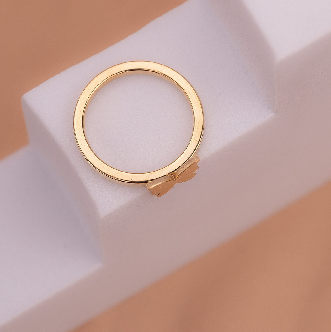 Anillo Mariposa Dorado Talla 7 Ref: A3160