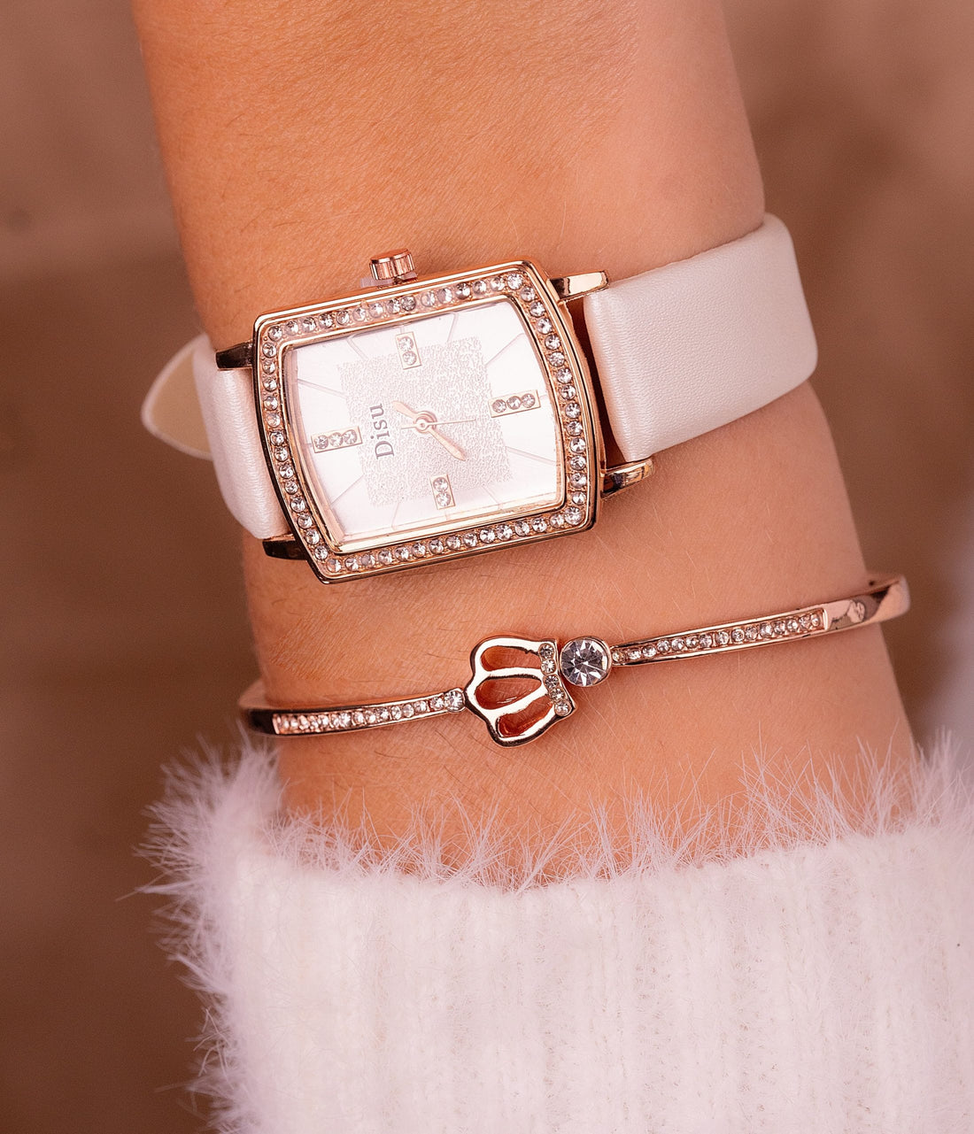 Set Reloj + Pulsera Dama
