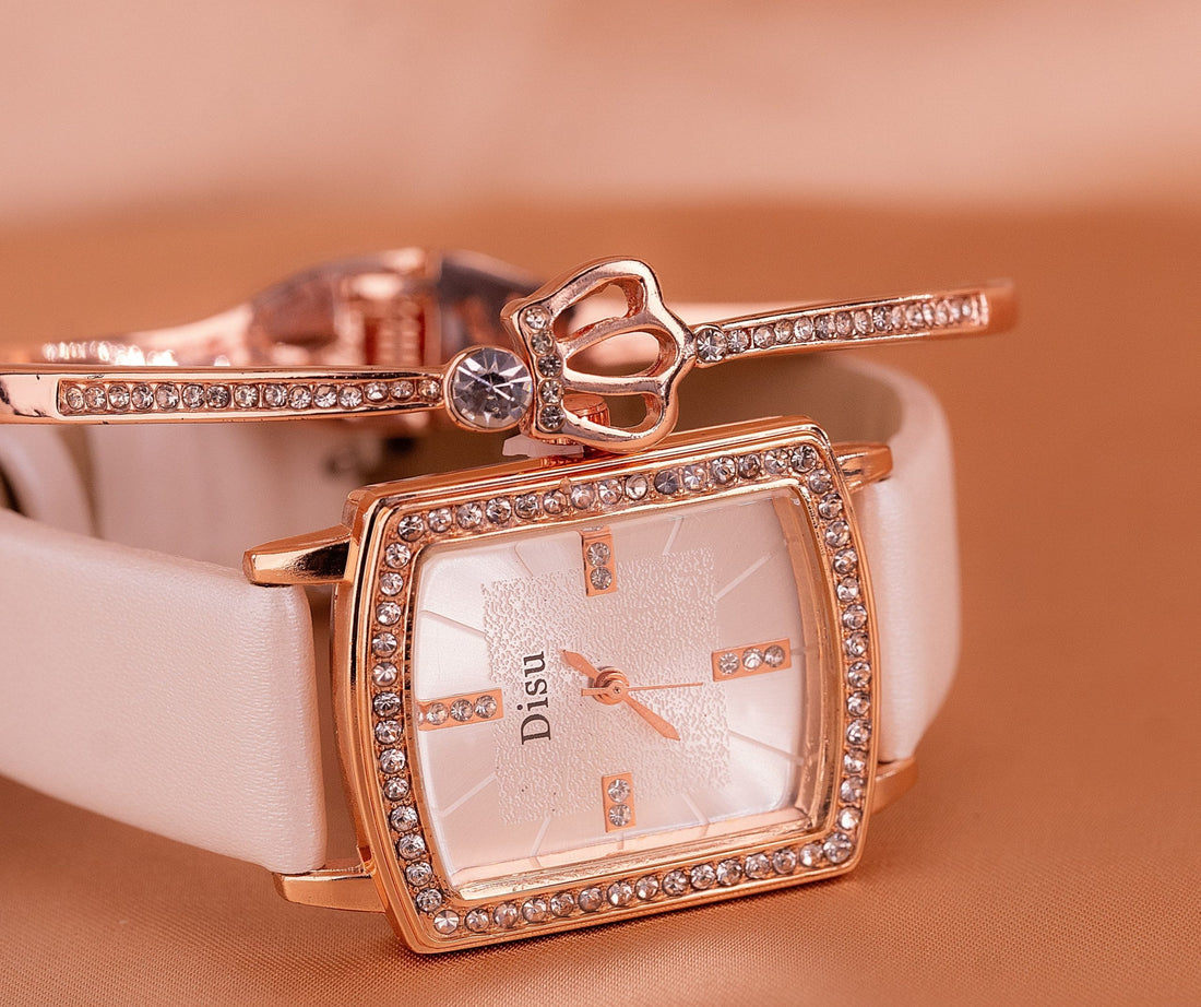 Set Reloj + Pulsera Dama
