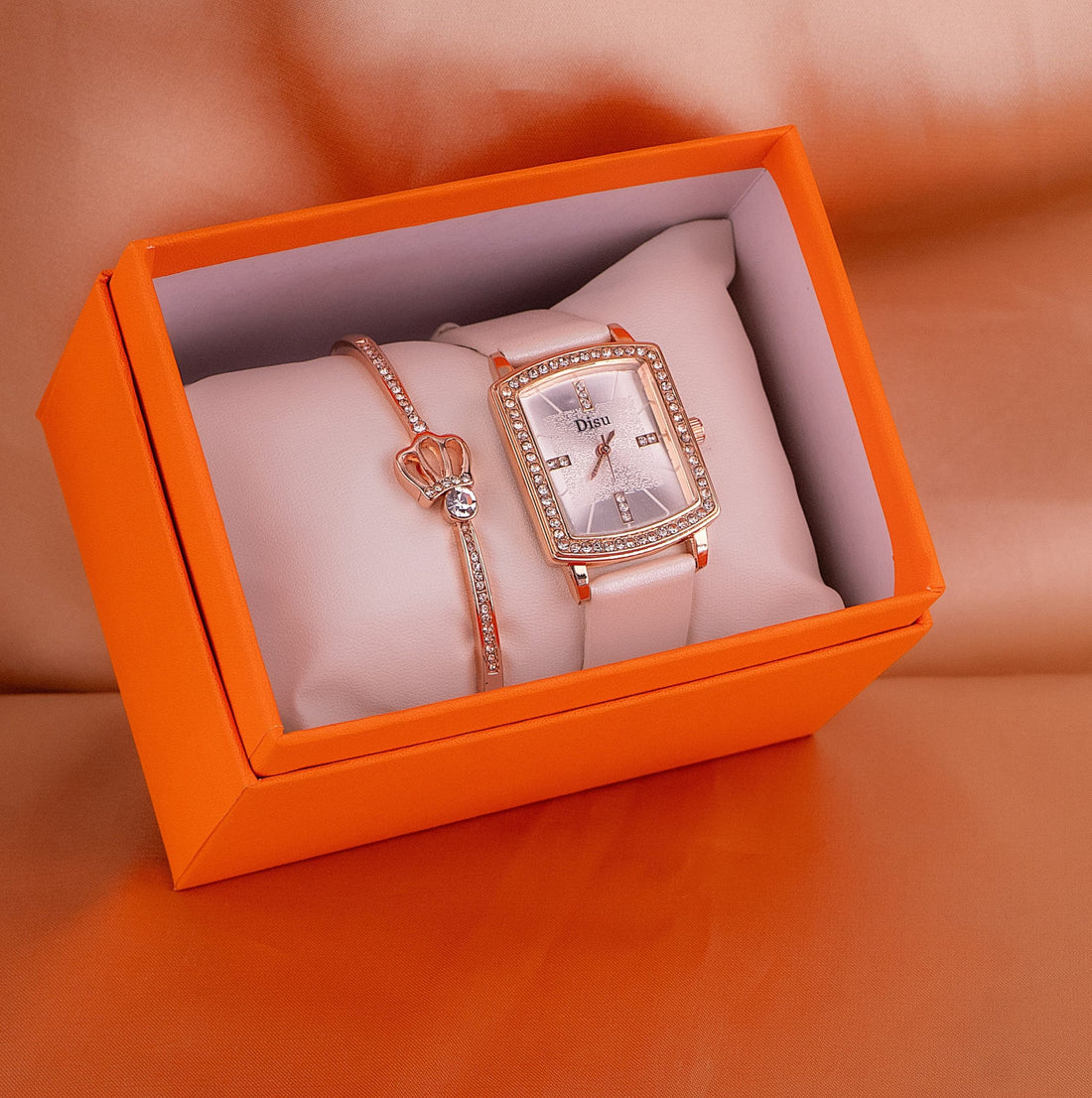 Set Reloj + Pulsera Dama