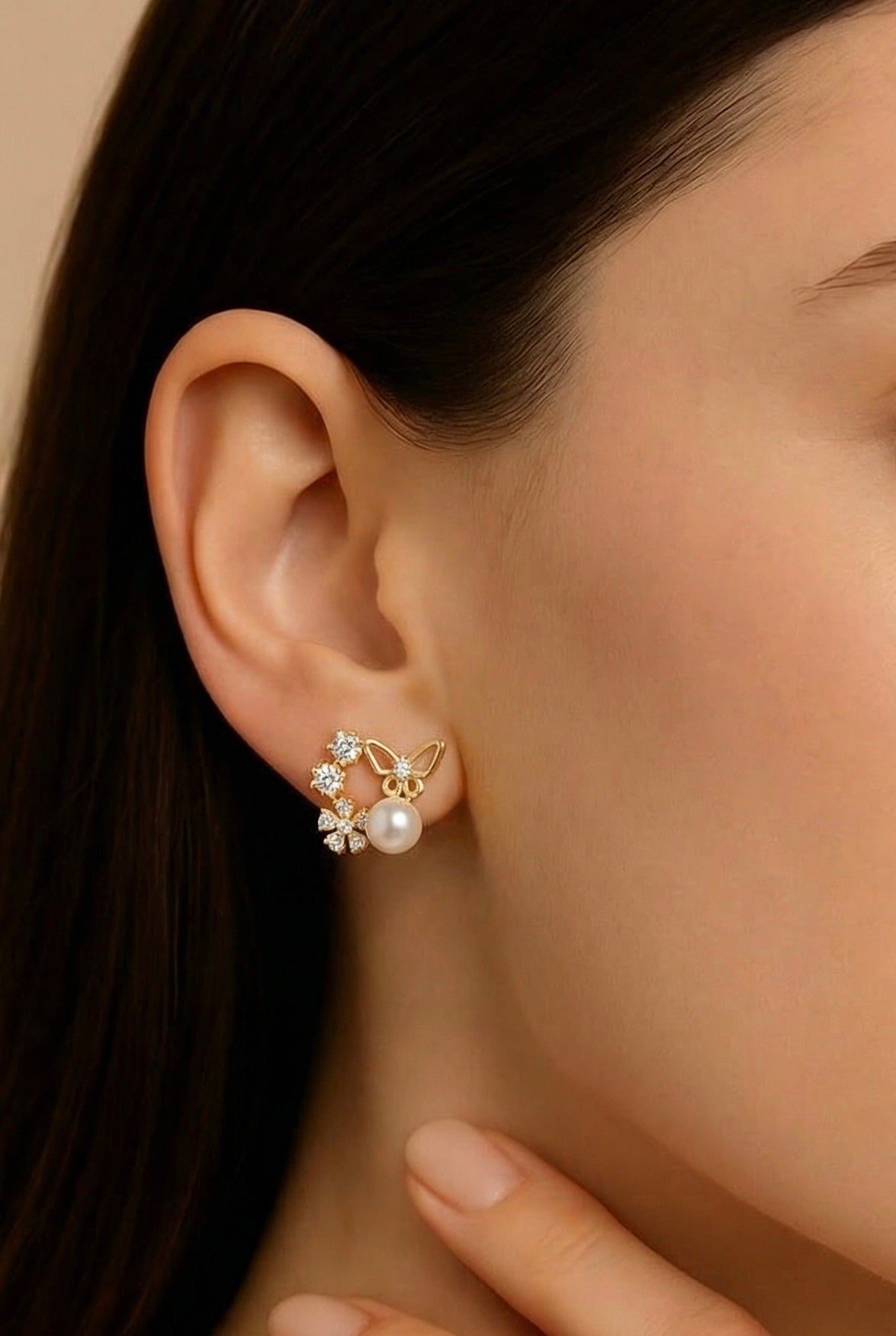 Topos Mariposa Perlas Ref: L1993