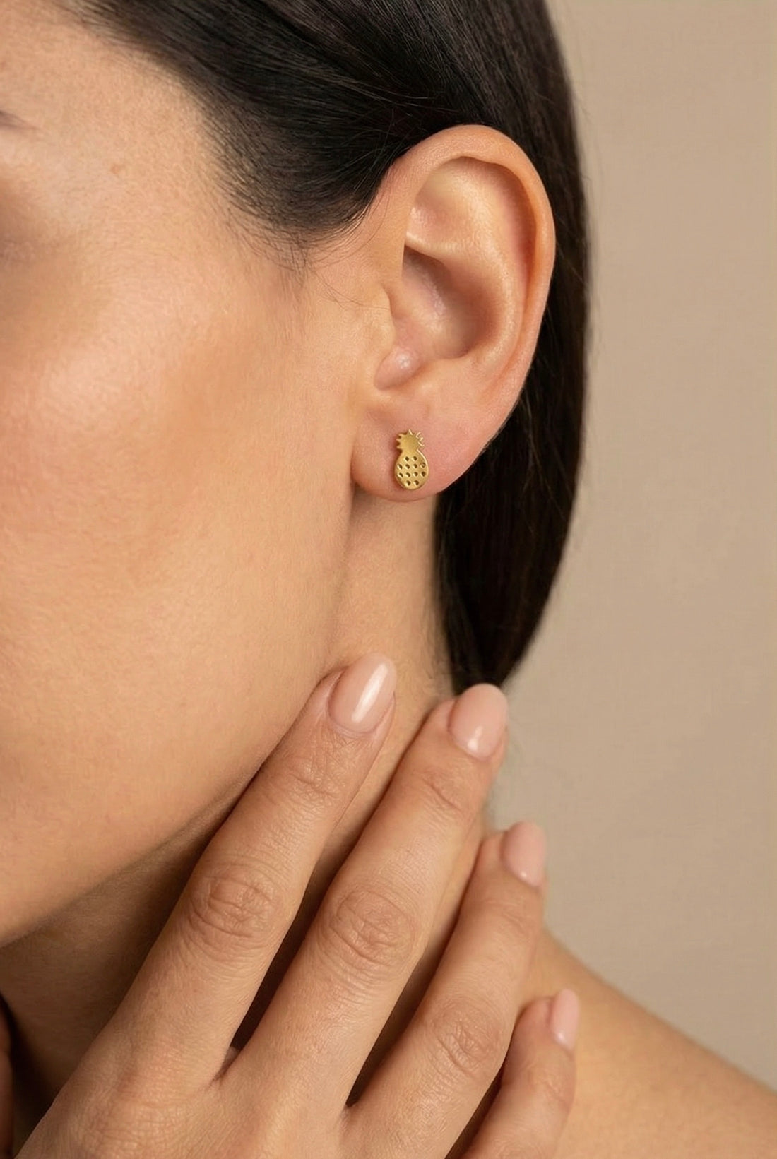 Topitos Piñas Dorados Ref: L2033