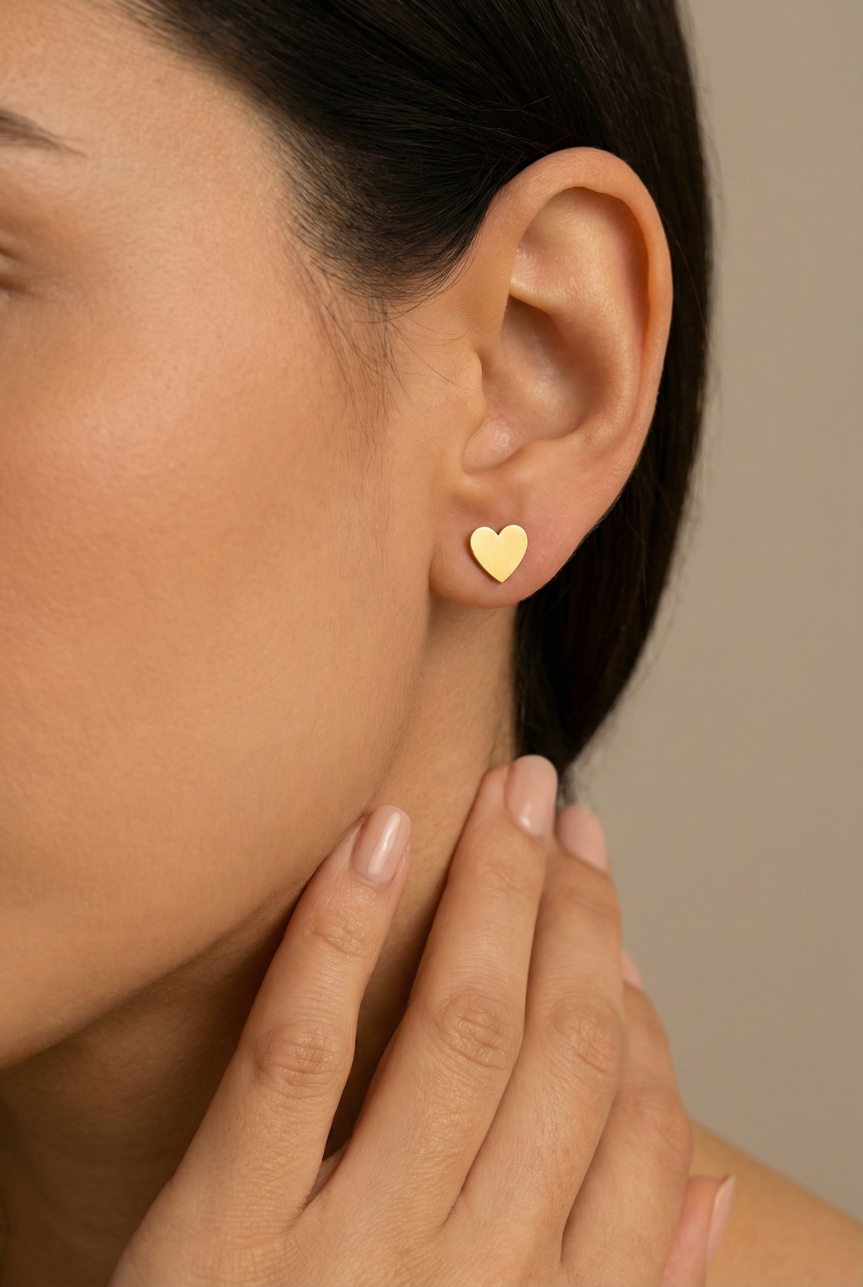 Topitos Corazones Dorados Ref: L1933