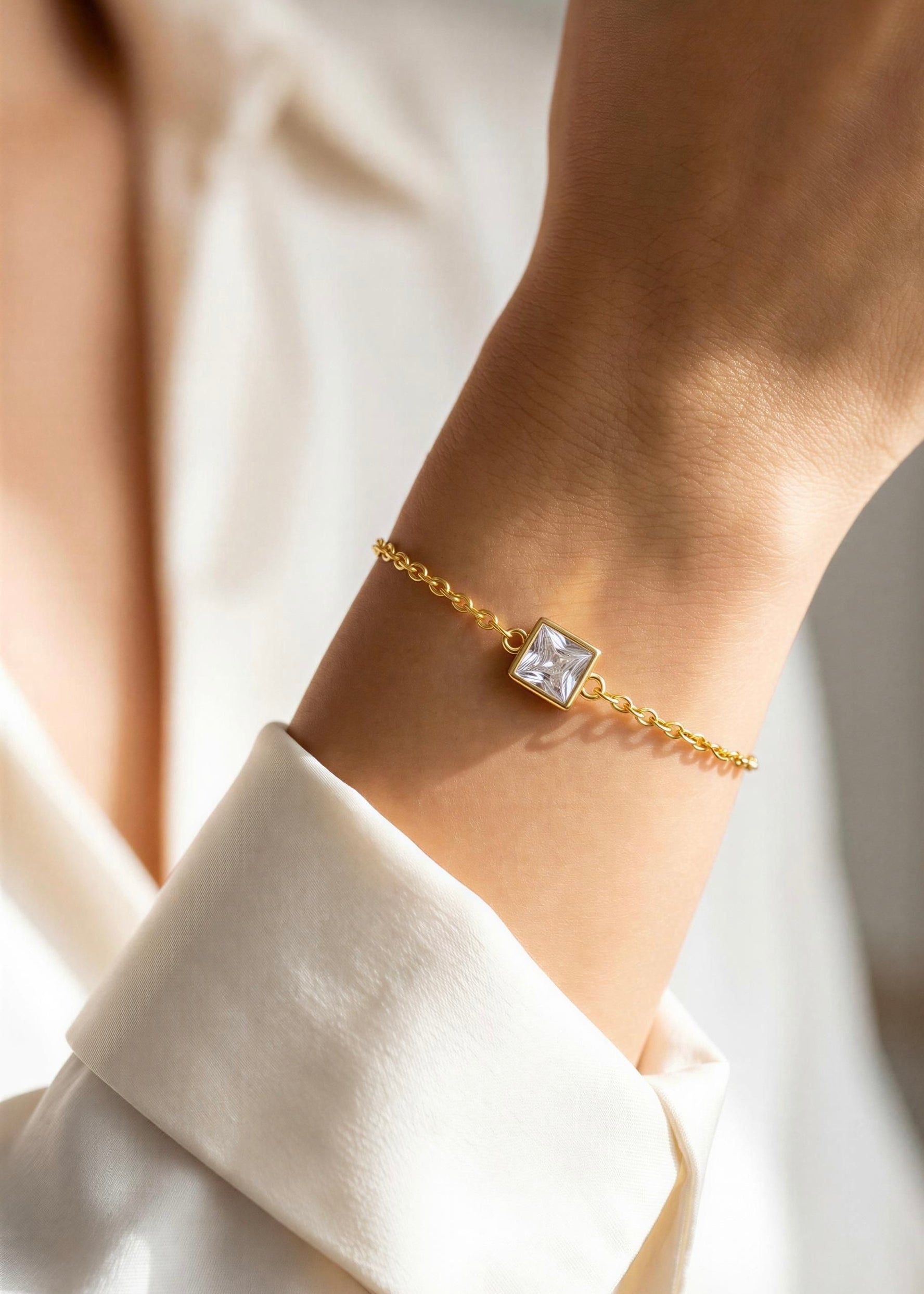 Pulsera Elena Dorada