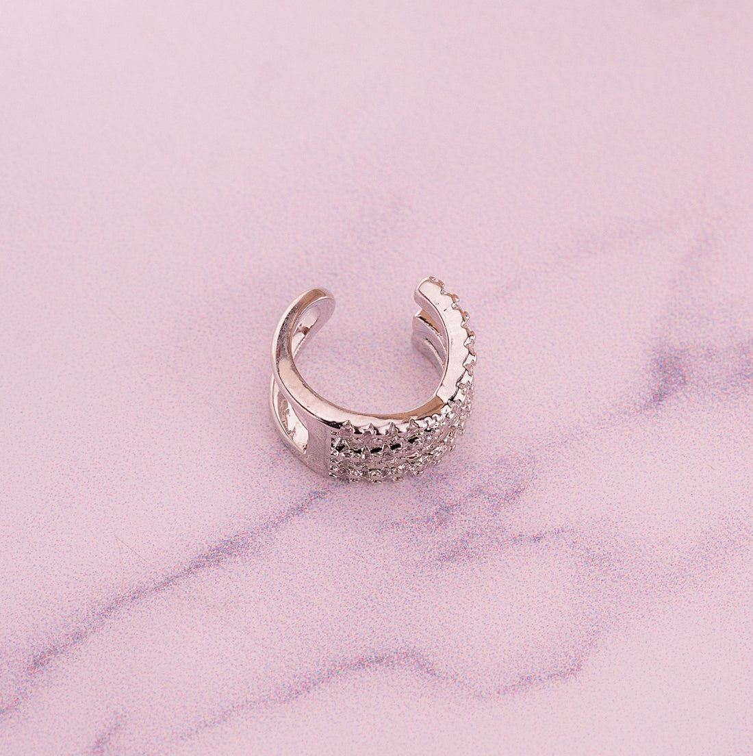 Ear Cuff Eira Plateado Ref: E089